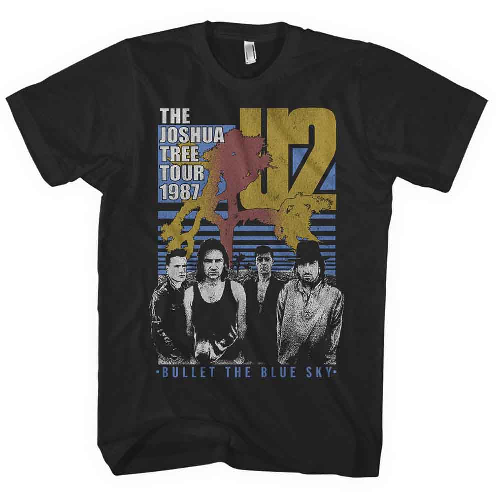 U2 Bullet The Blue Sky Mens T Shirt