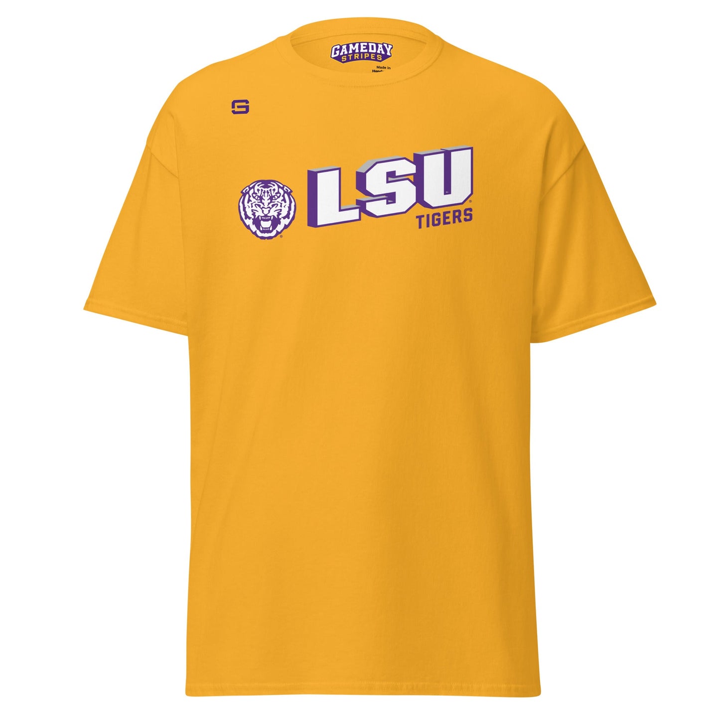 LSU Tigers Block Mens T Shirt