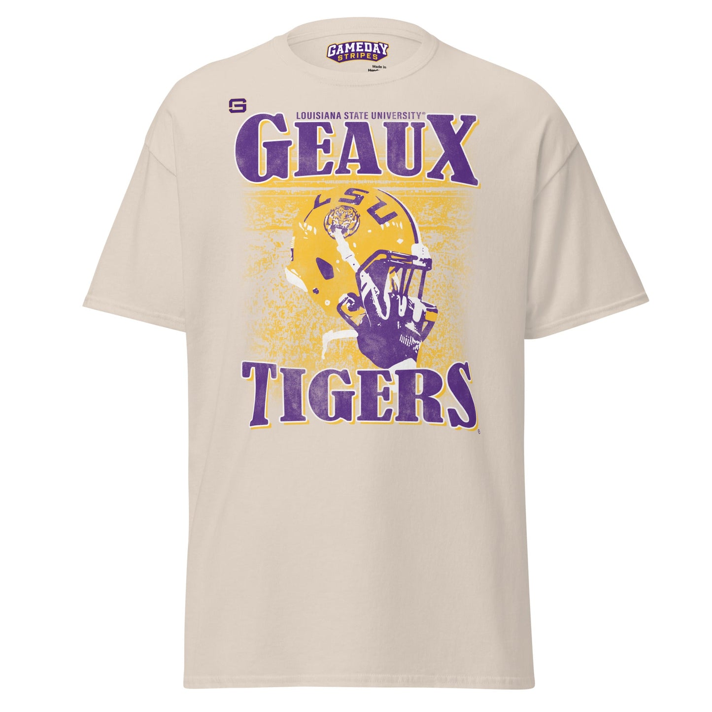 LSU Football Vintage Mens T Shirt