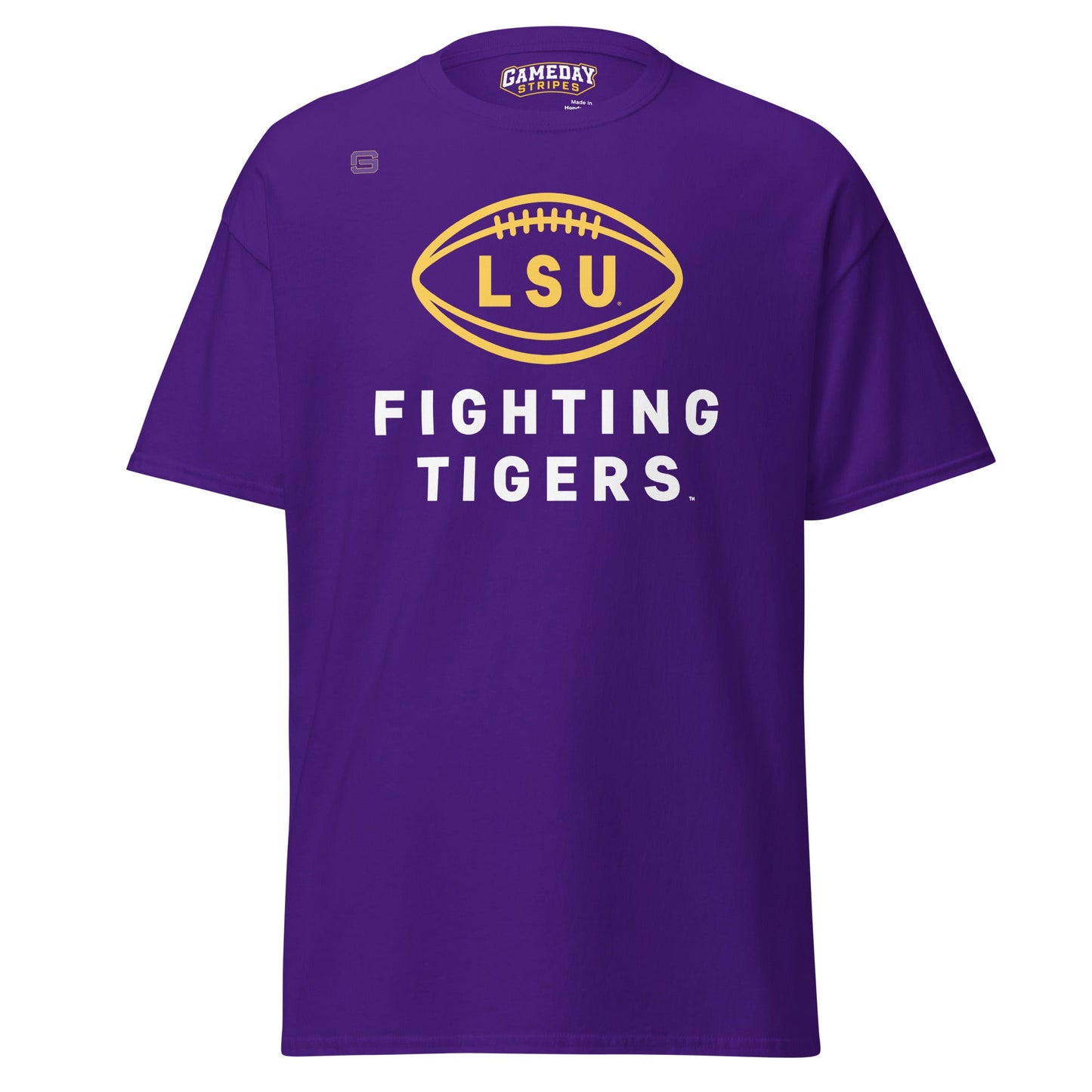 LSU Football Fighting Tigers Mens T Shirt