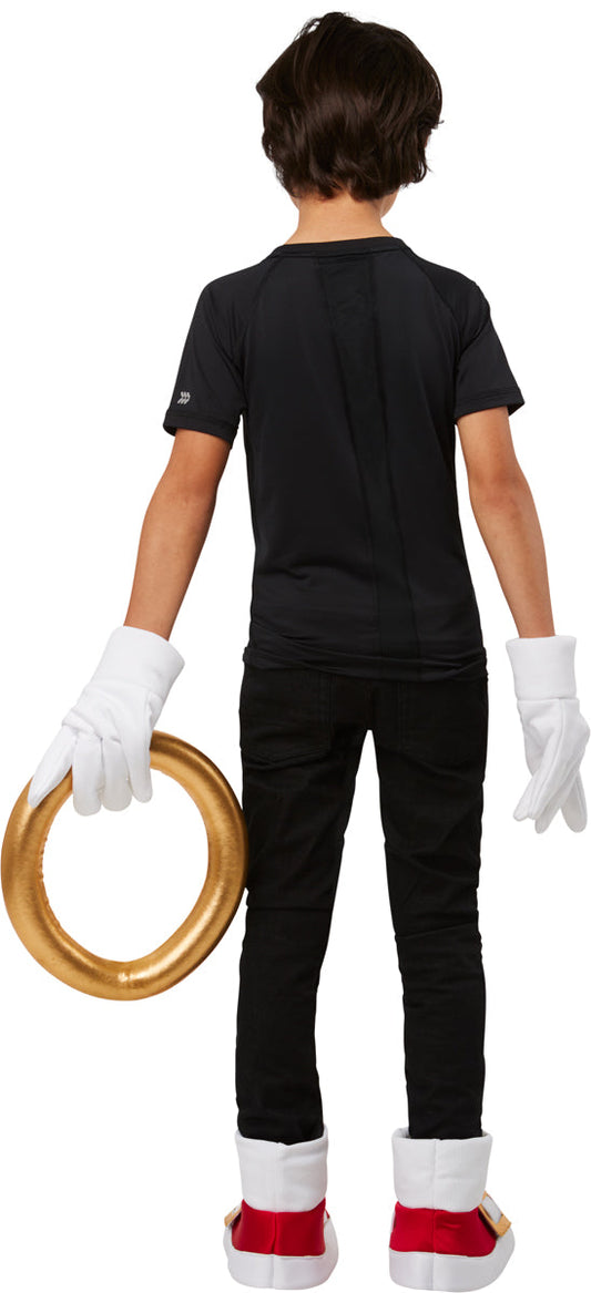 Sonic Kids Costume Accessory Kit Ring, Shoes Covers and Gloves