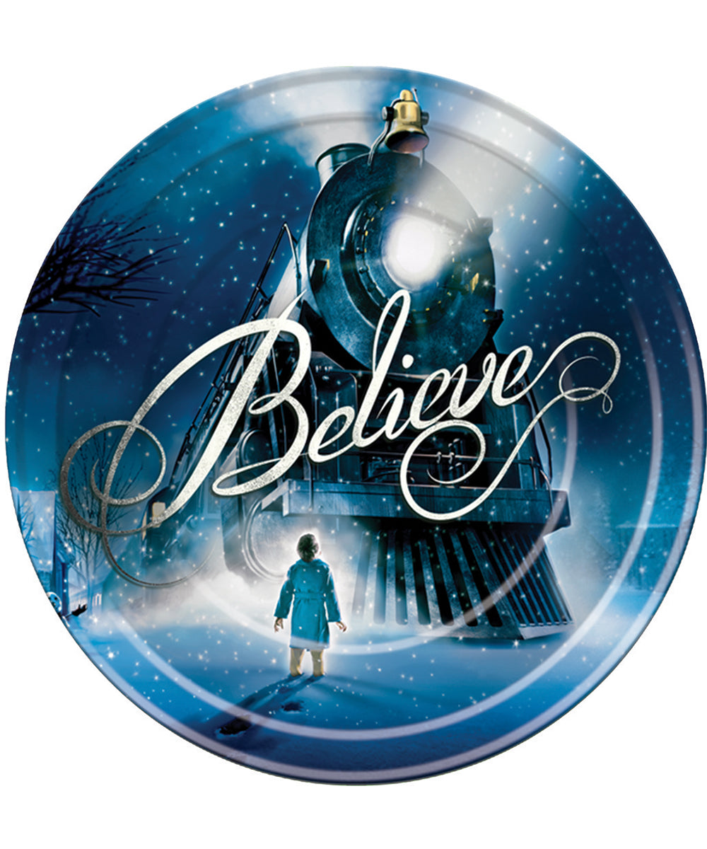 The Polar Express Party Plates Christmas Decorations 8 Count