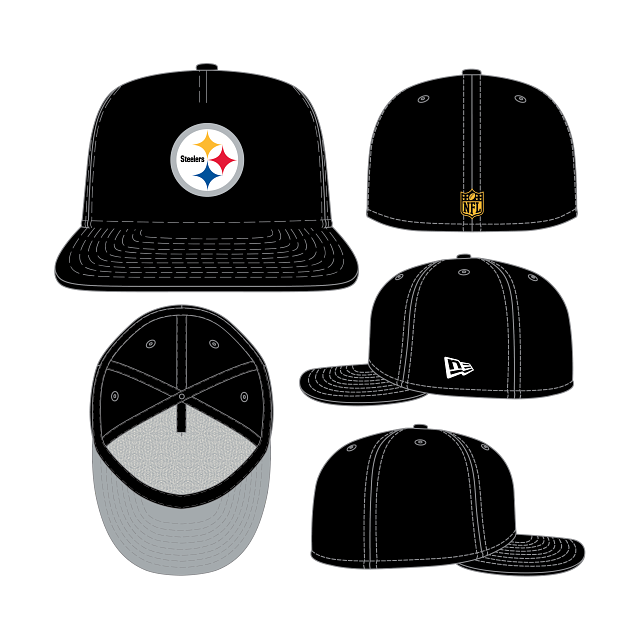 Pittsburg Steelers - 59Fifty Fitted Hat New Era