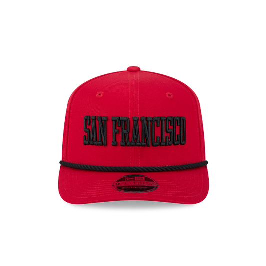 San Francisco 49Ers - 9Seventy Woodmark Stretch-Snap Hat New Era