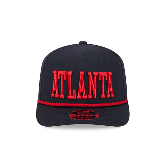 Atlanta Braves - MLB 9Seventy Woodmark Stretch-Snap Hat New Era