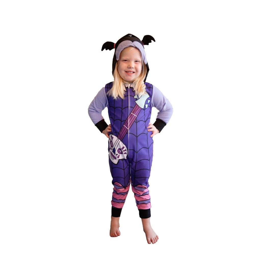 Vampirina Girls Costume One Piece Pajama Union Suit