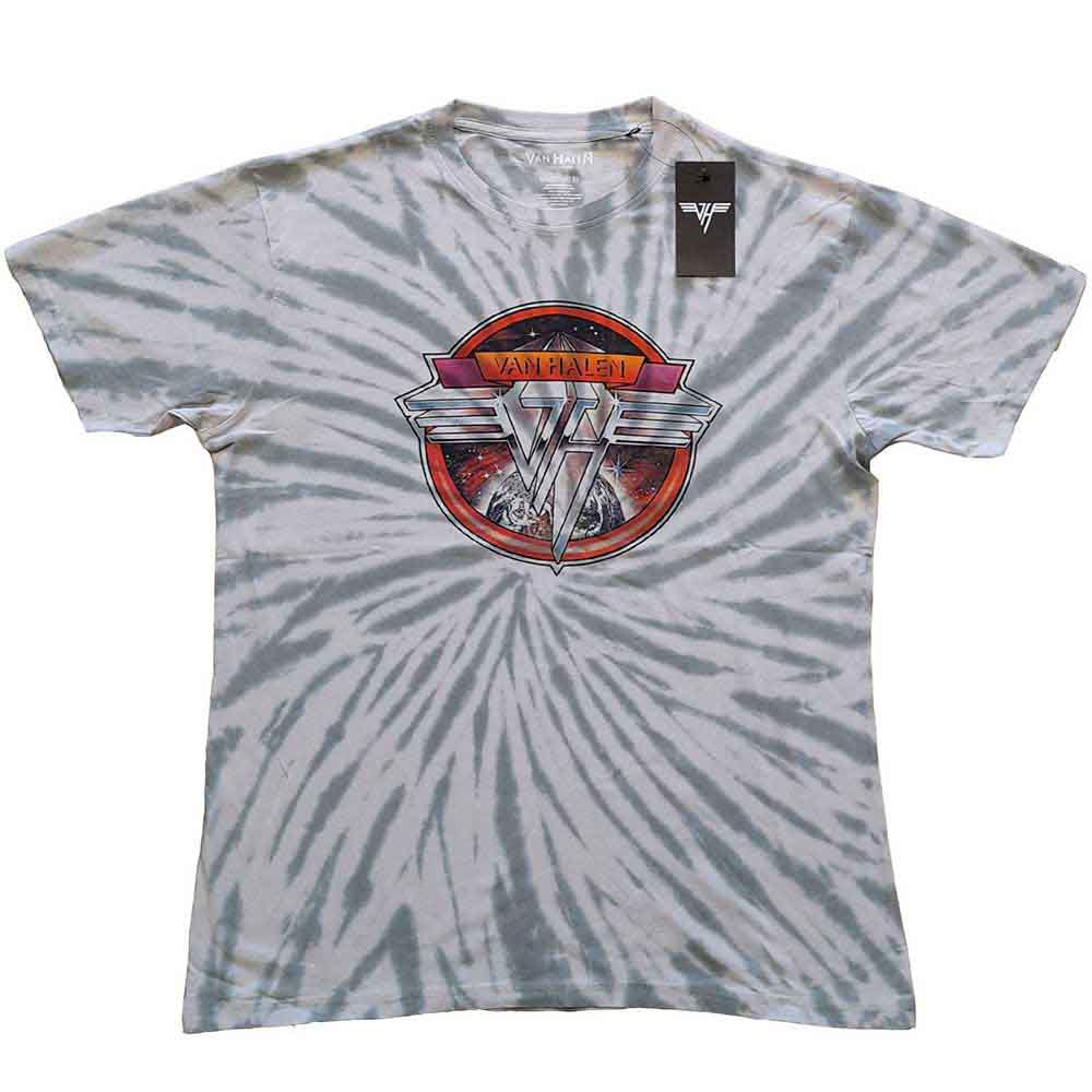 Van Halen Chrome Logo Mens T Shirt