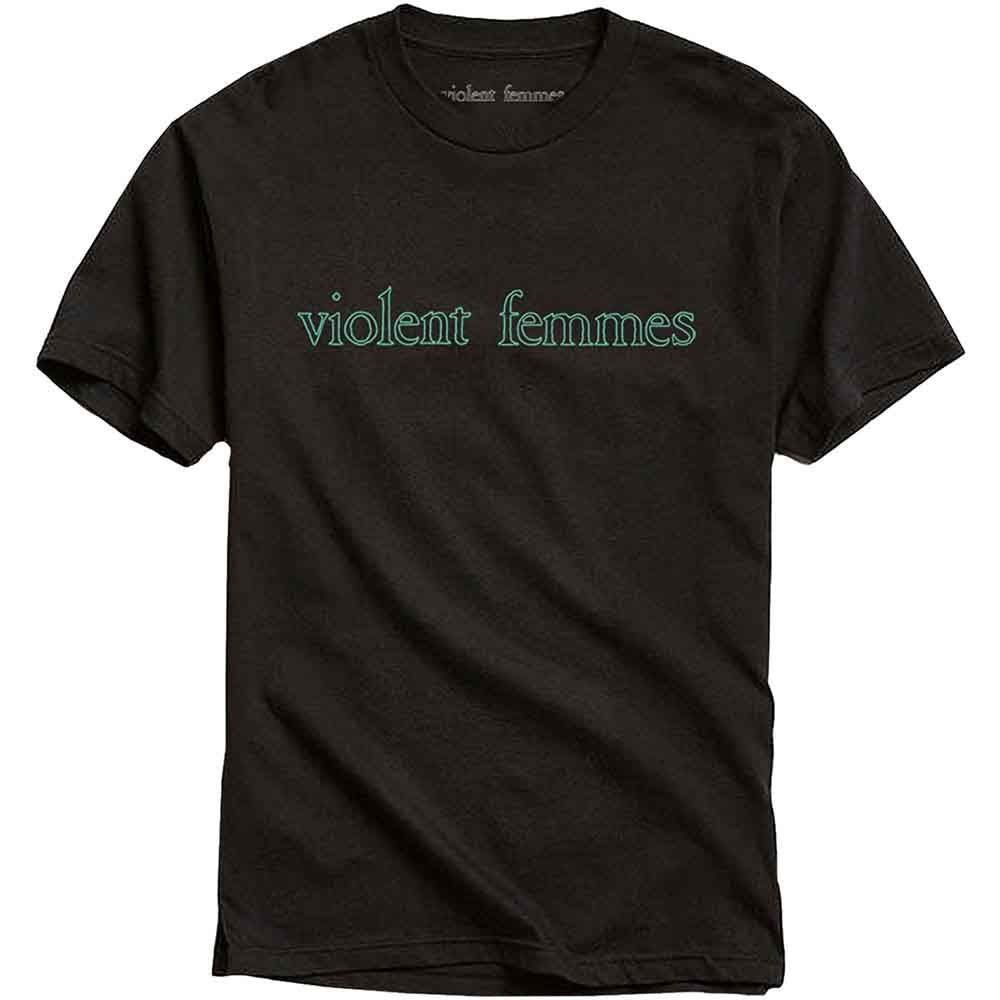 Violent Femmes Green Vintage Logo Mens T Shirt