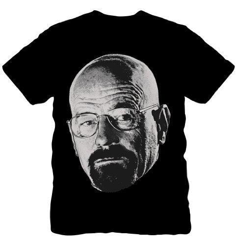 Walter White Heisenberg Big Face Adult T Shirt
