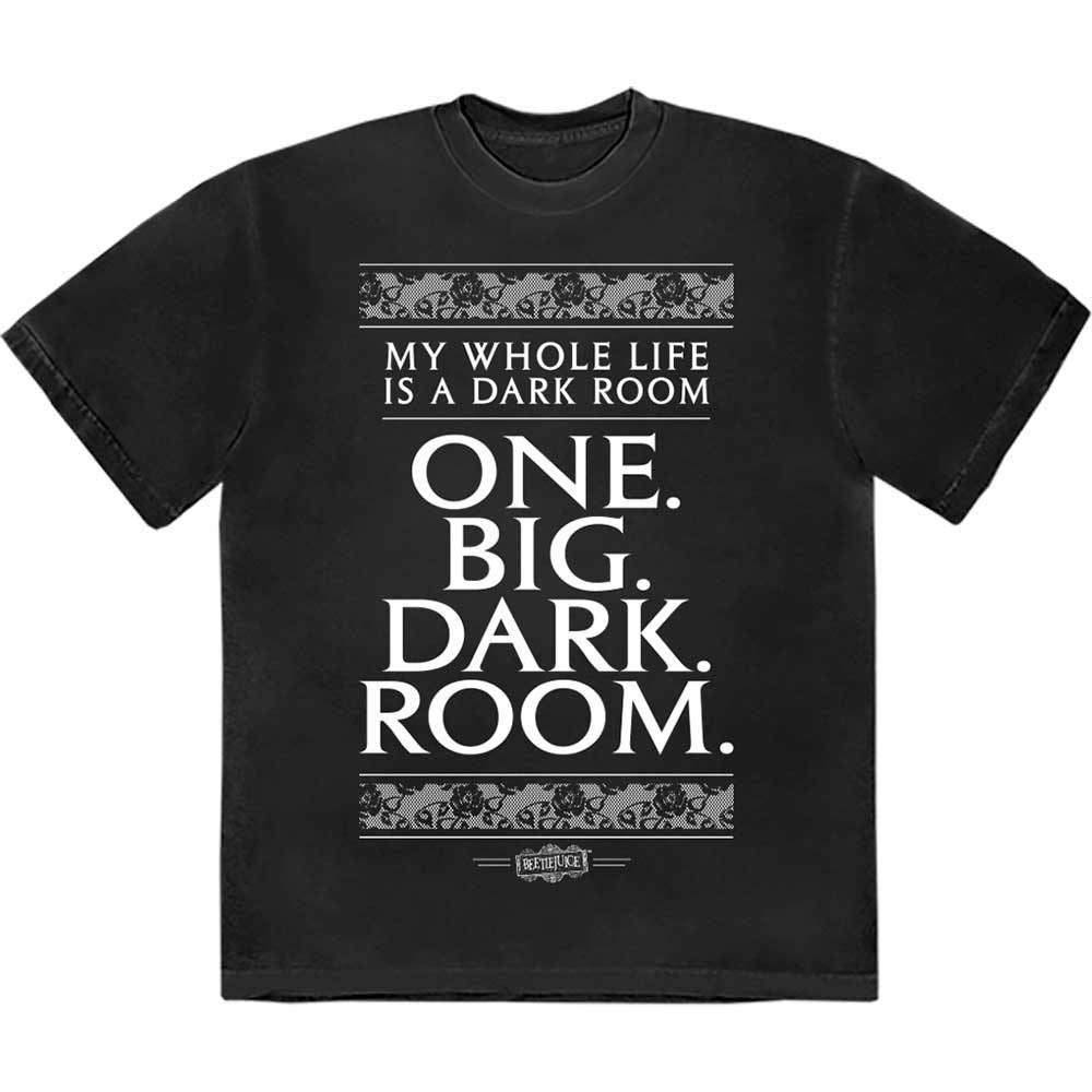 Warner Bros Beetlejuice Dark Room Mens T Shirt
