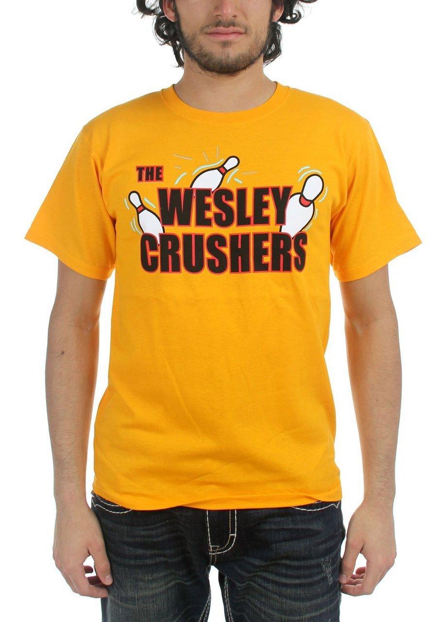 Wesley Crushers Bowling Gold Adult T Shirt