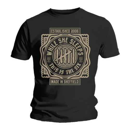 While She Sleeps This is Six Mens T Shirt