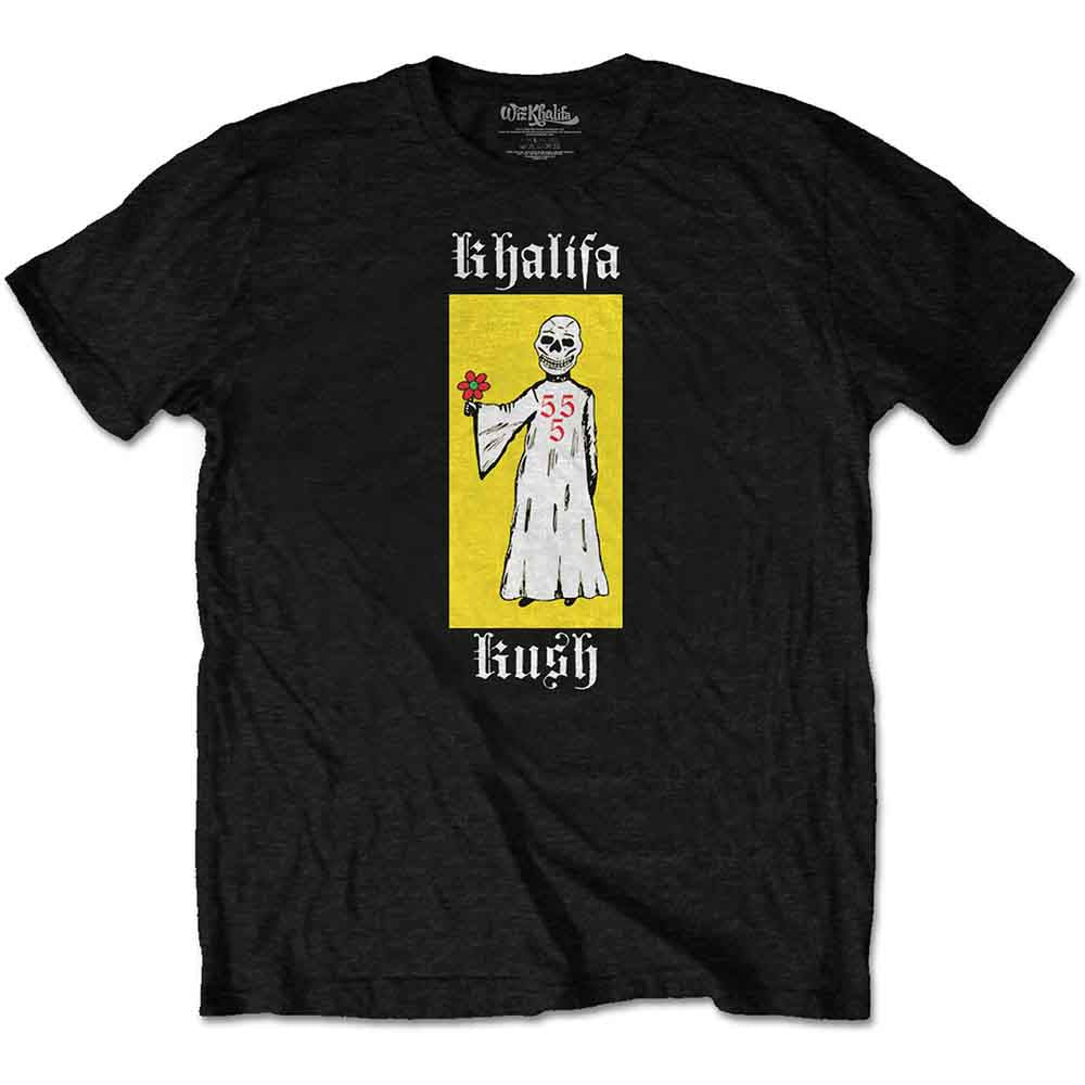 Wiz Khalifa Reaper Flowers Mens T Shirt