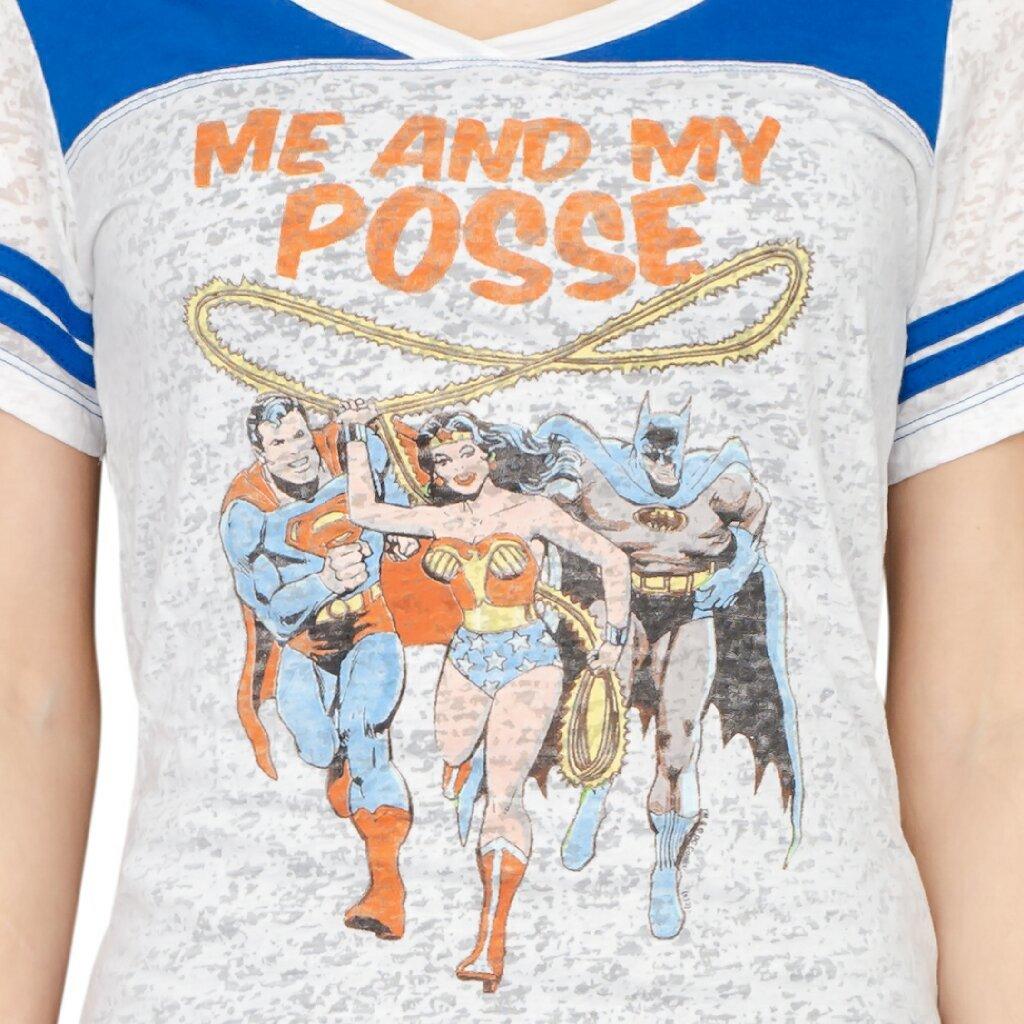 Wonder Woman Me and My Posse Juniors T Shirt