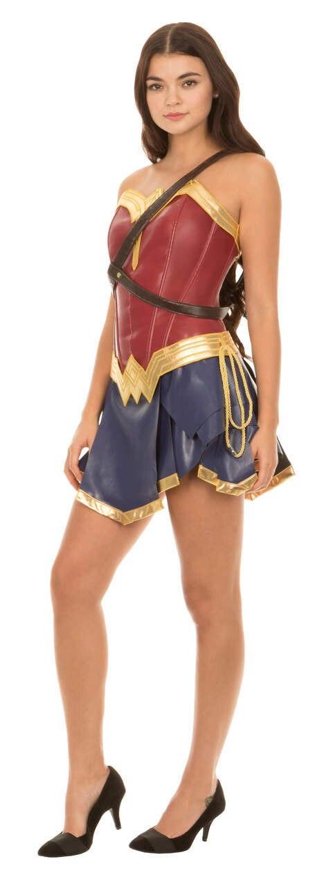 Wonder Woman Warrior Corset and Skirt Costume Set