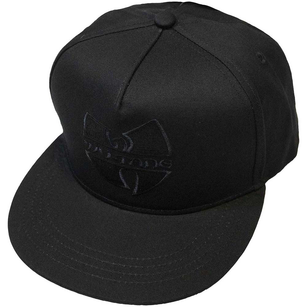 Wu-tang Clan Black Logo Hat Black