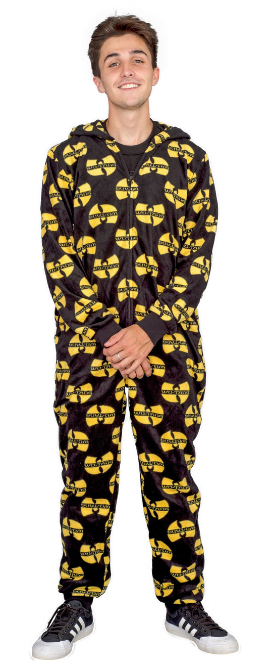 Wu-Tang Clan Logo Adult Pajama Union Suit
