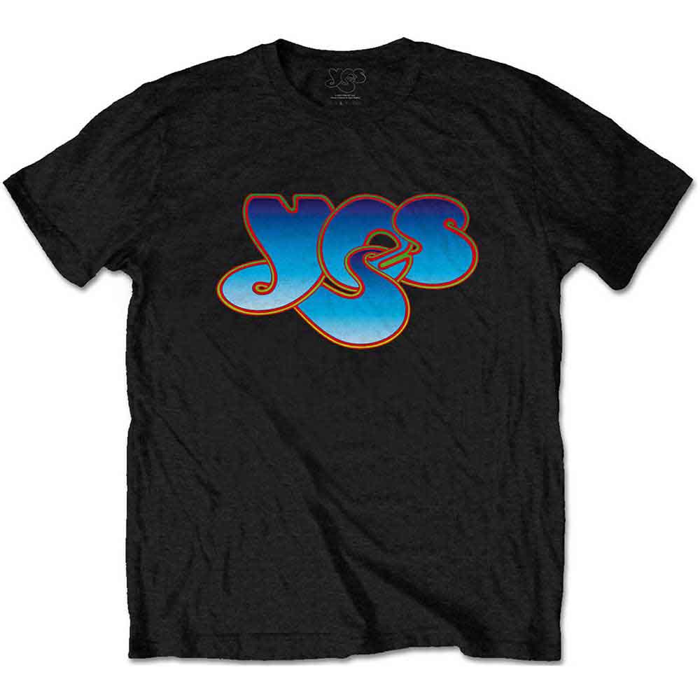 Yes Classic Blue Logo Mens T Shirt