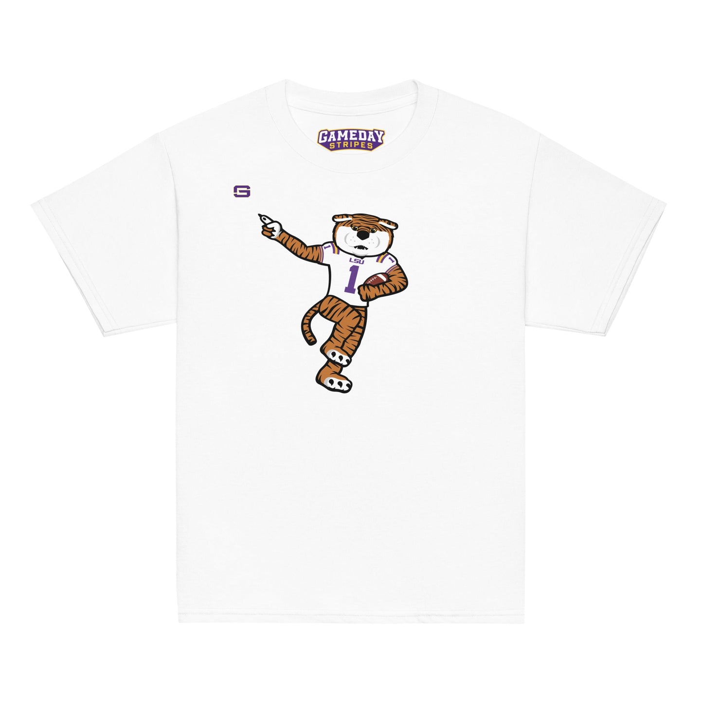 LSU Football Heisman Mike Youth Kids T Shirt