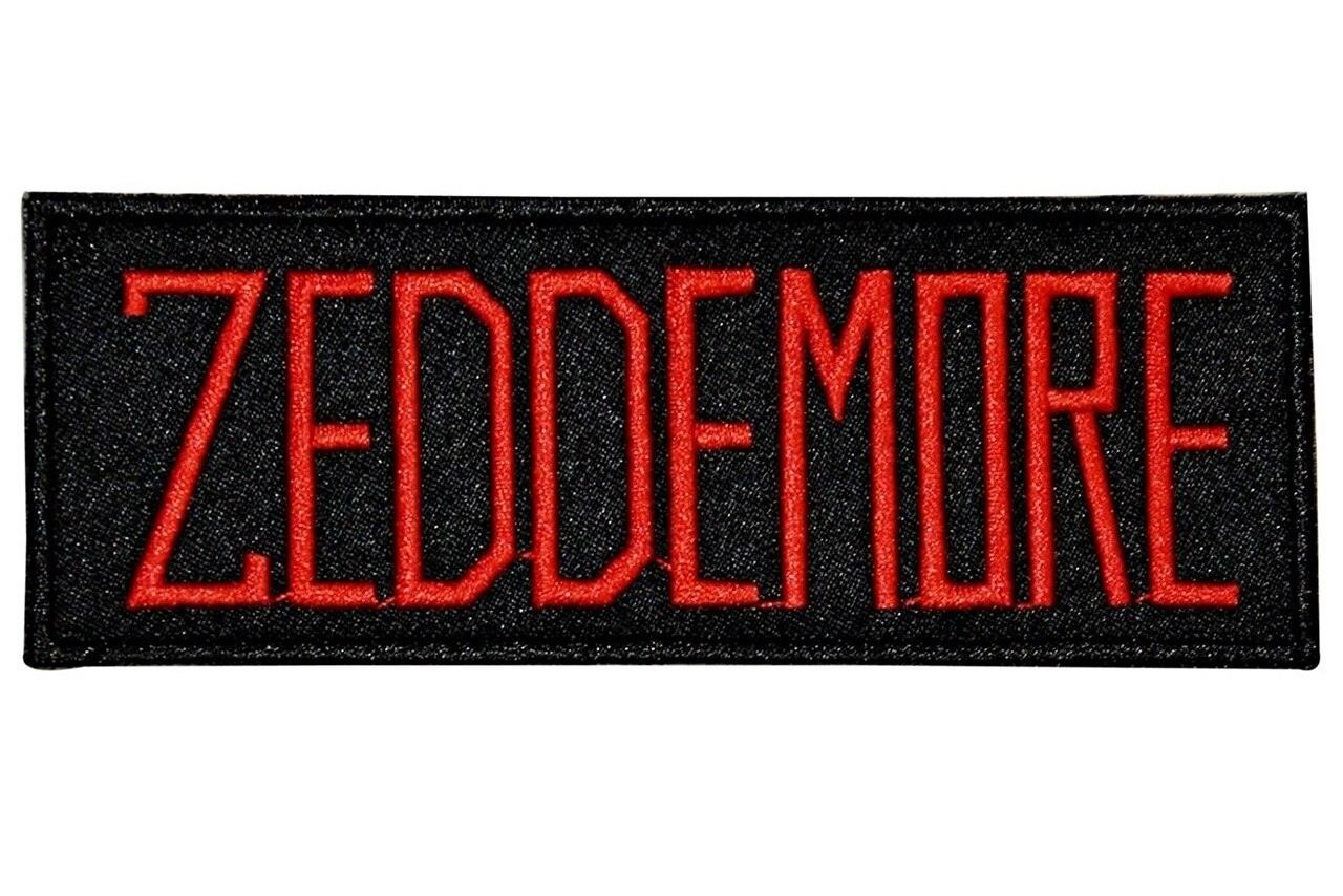 ZEDDEMORE Uniform Name Chest Patch