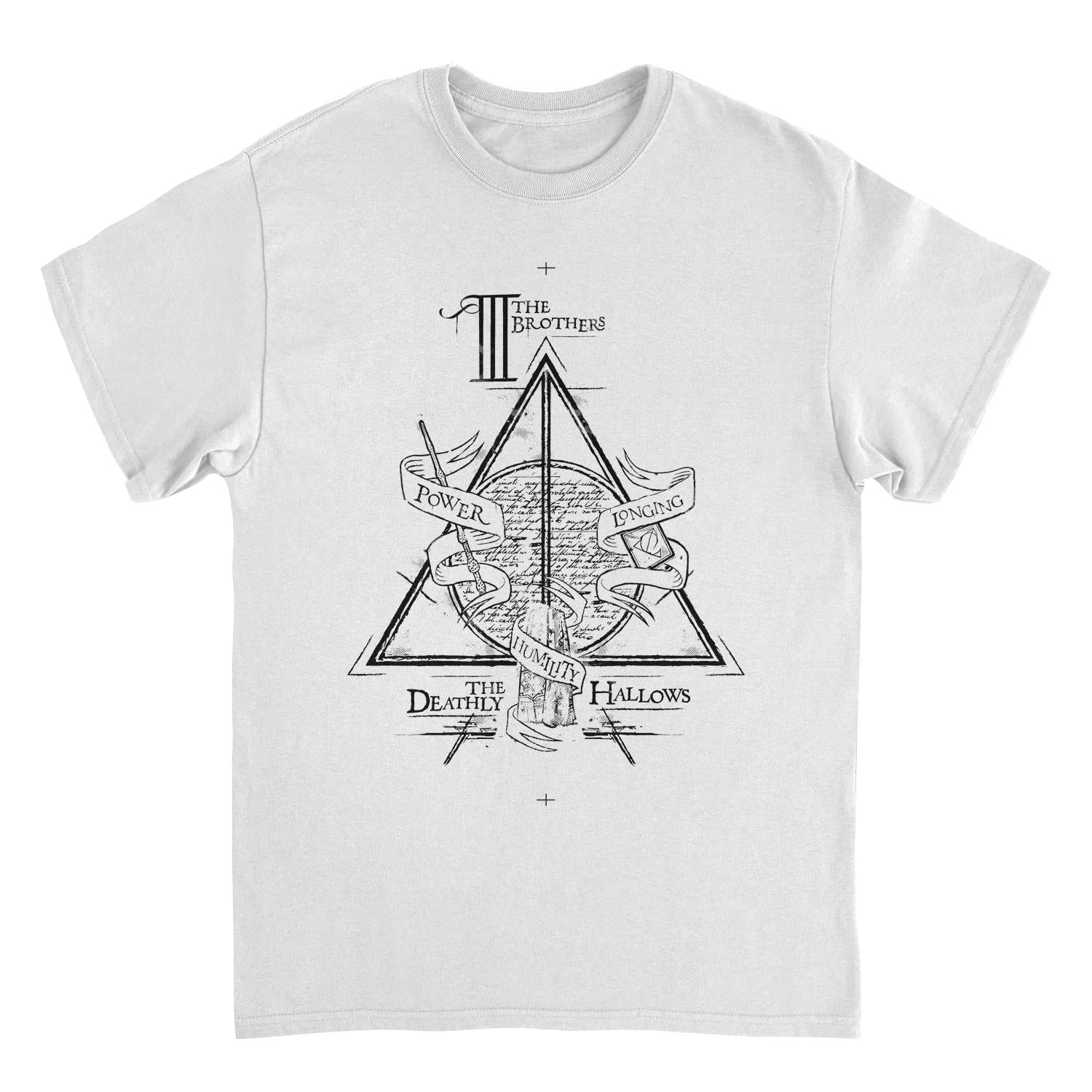 Harry Potter Harry Potter Illustration White Mens T Shirt