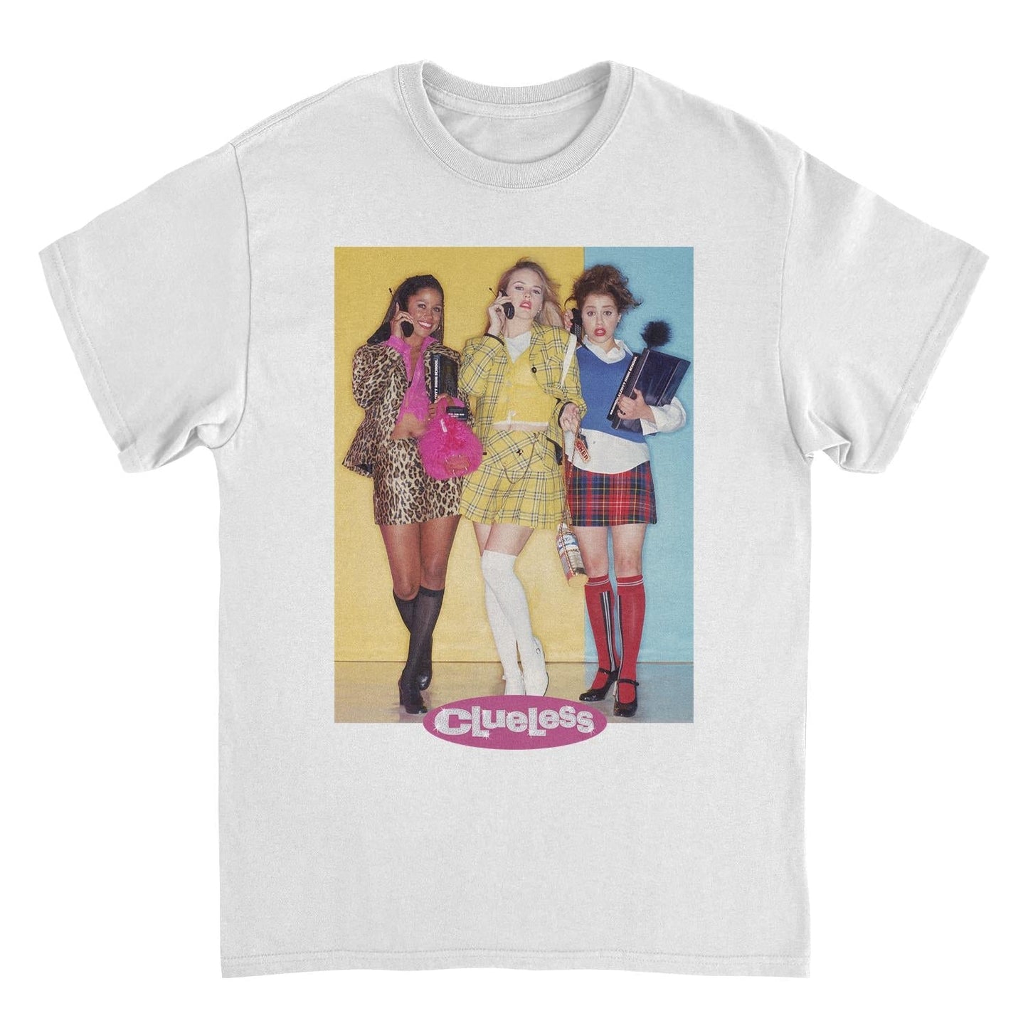 Clueless Clueless Cast White Mens T Shirt