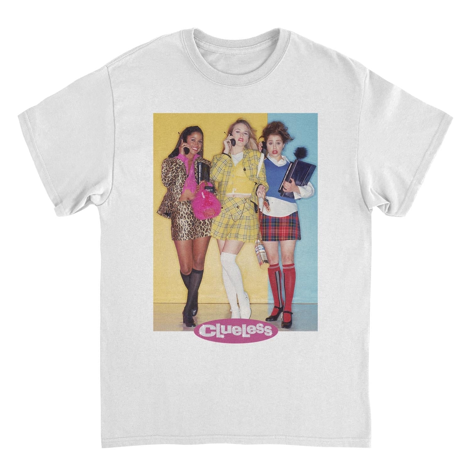 Clueless Clueless Cast White Mens T Shirt