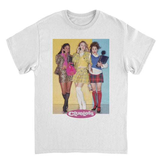 Clueless Clueless Cast White Mens T Shirt