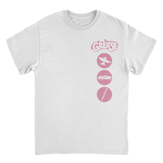 Grease Grease White Mens T Shirt
