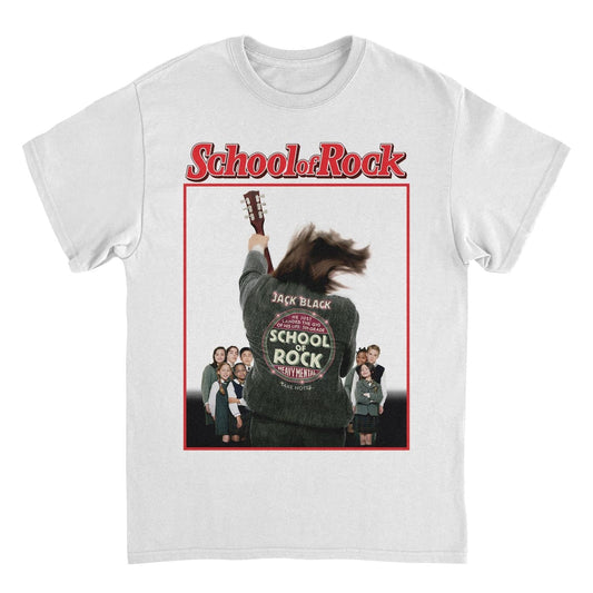 School of Rock School of Rock White Mens T Shirt