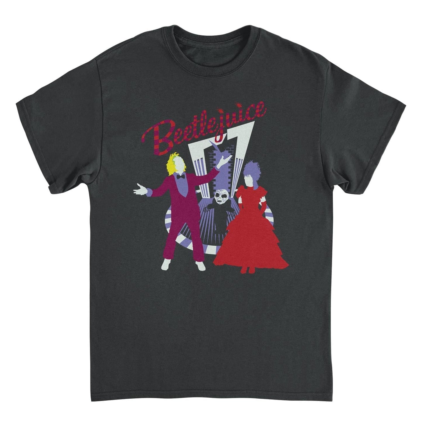 Beetlejuice Beetlejuice Black Mens T Shirt