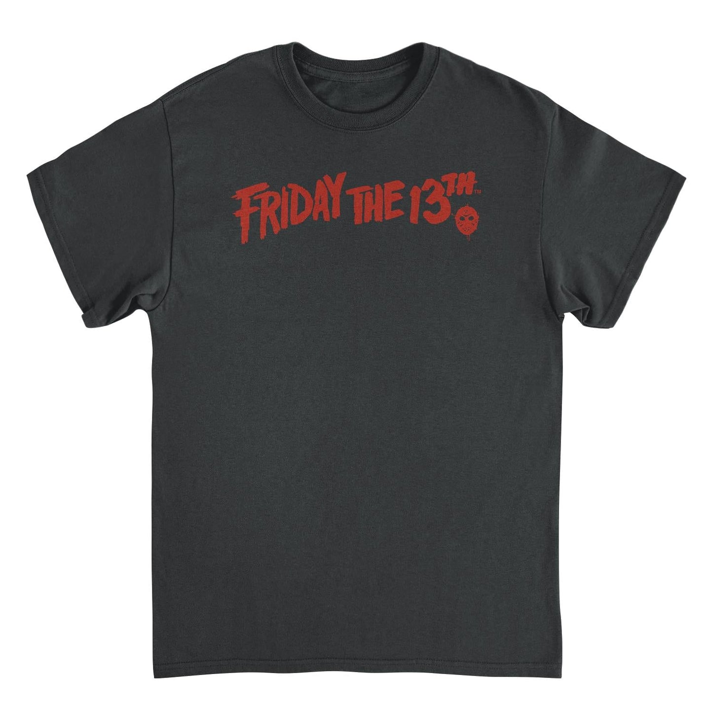 Friday the 13th Logo Black Mens T Shirt