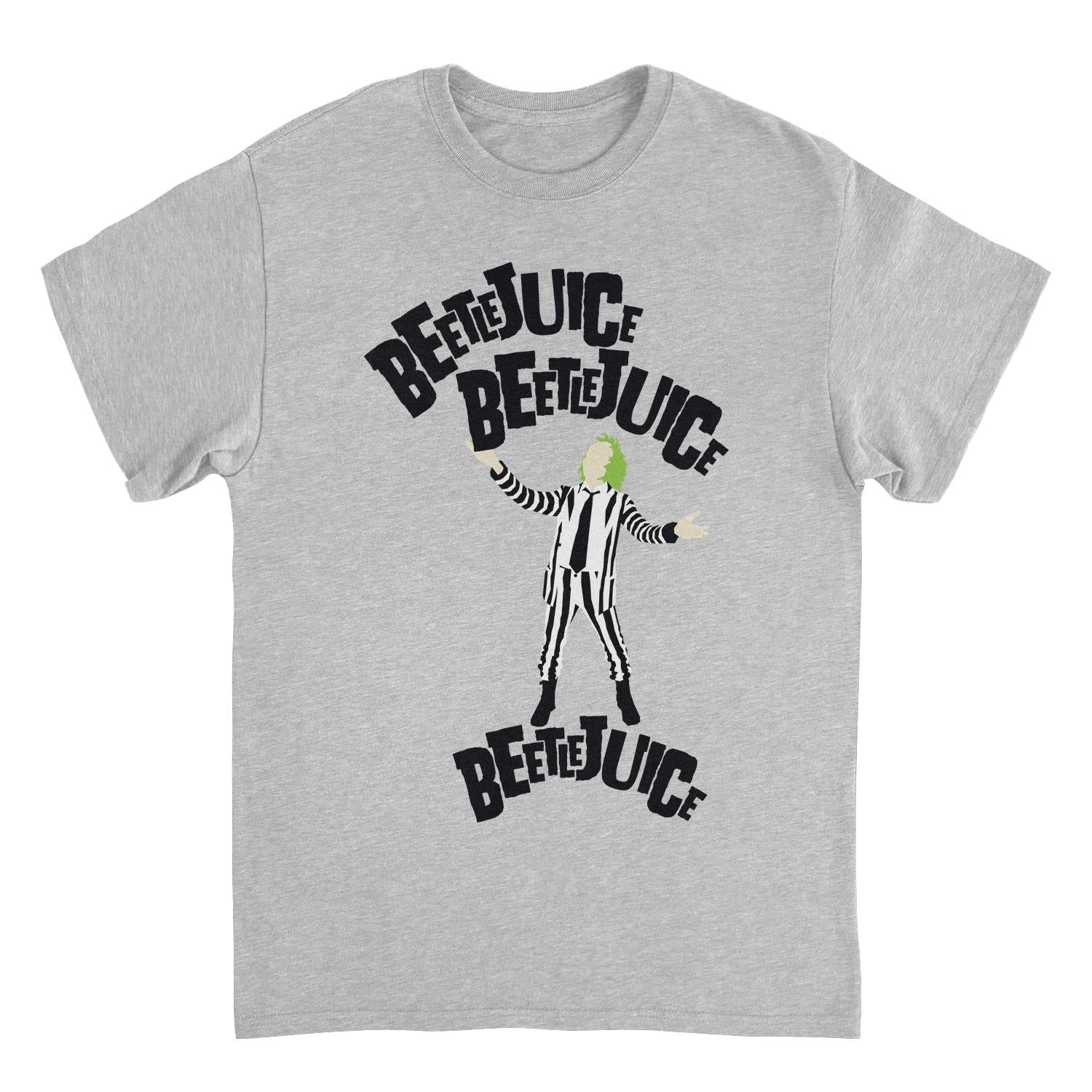 Beetlejuice Beetlejuice Beetlejuice Beetlejuice Sport Grey Mens T Shirt