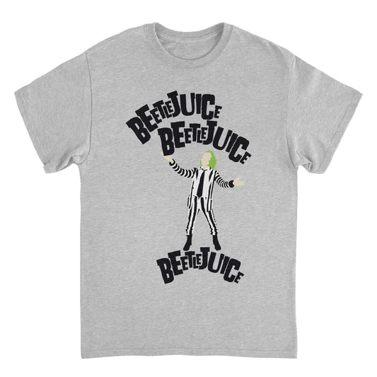 Beetlejuice Beetlejuice Beetlejuice Beetlejuice Sport Grey Mens T Shirt