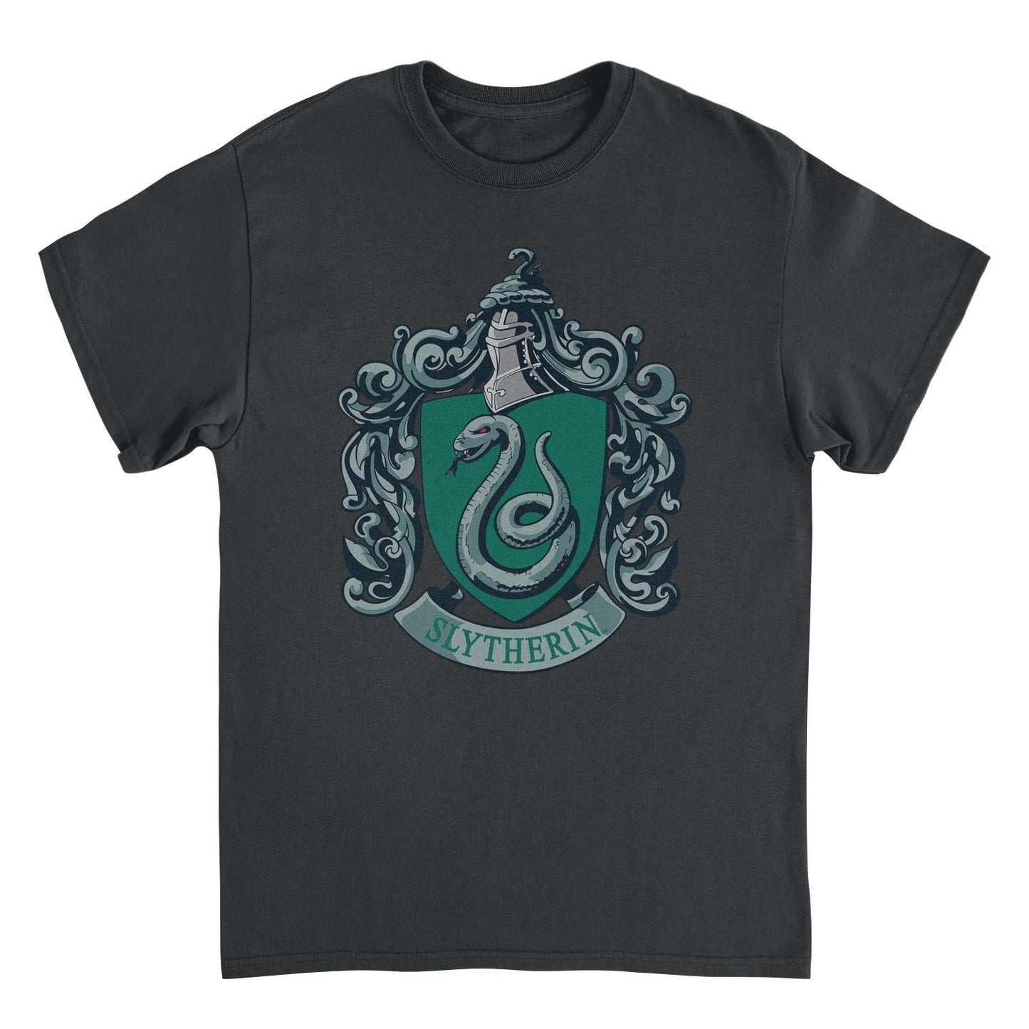 Harry Potter Slytherin Black Mens T Shirt