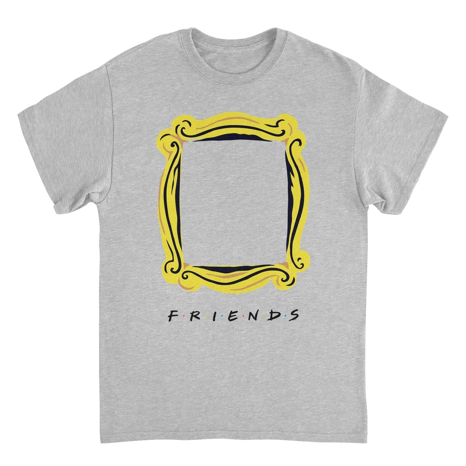 Friends Photo Frame Sport Grey Mens T Shirt