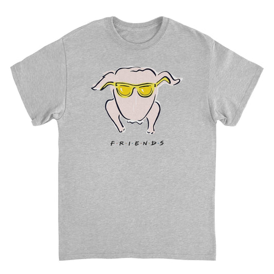 Friends Turkey Sport Grey Mens T Shirt