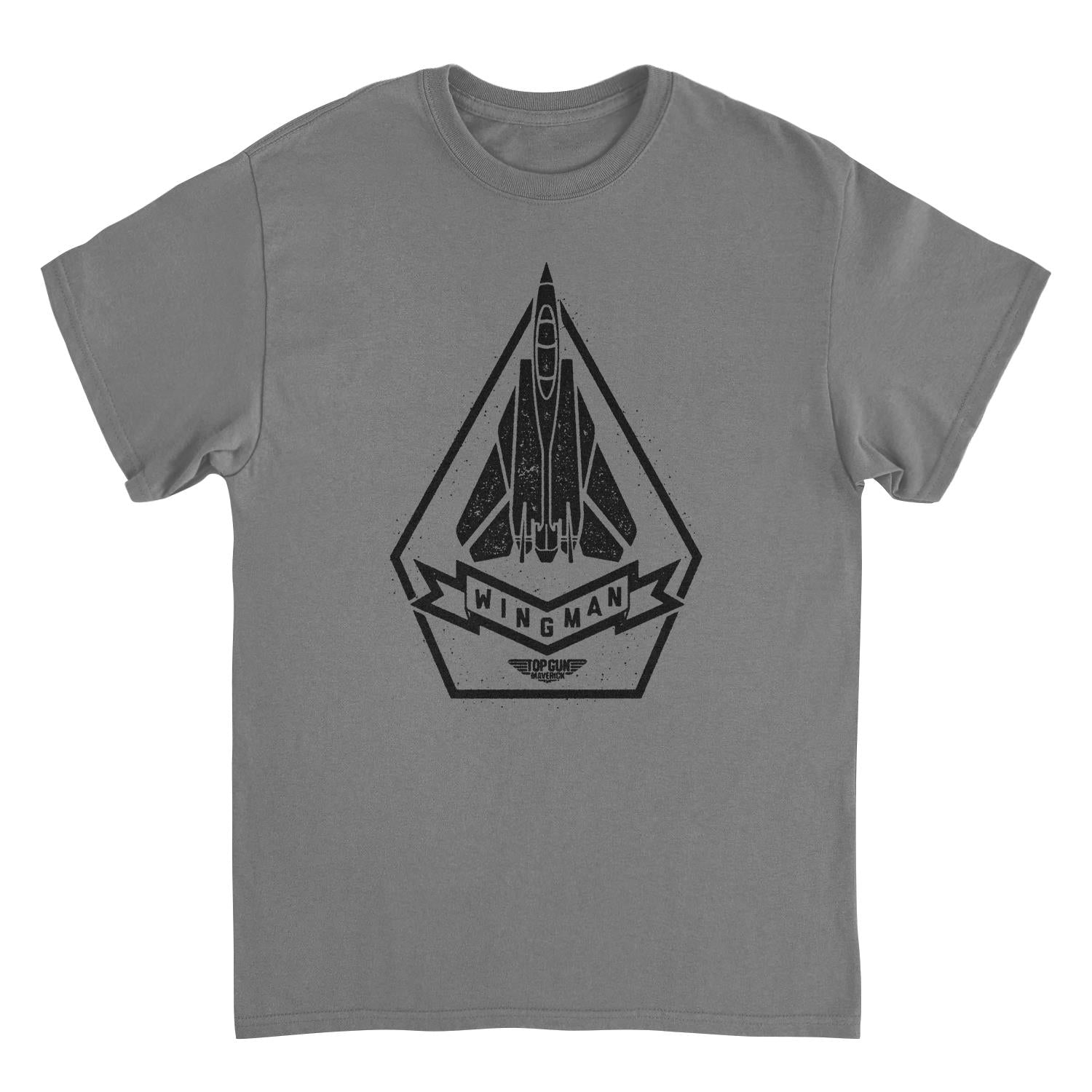 Top Gun Wingman Charcoal Mens T Shirt