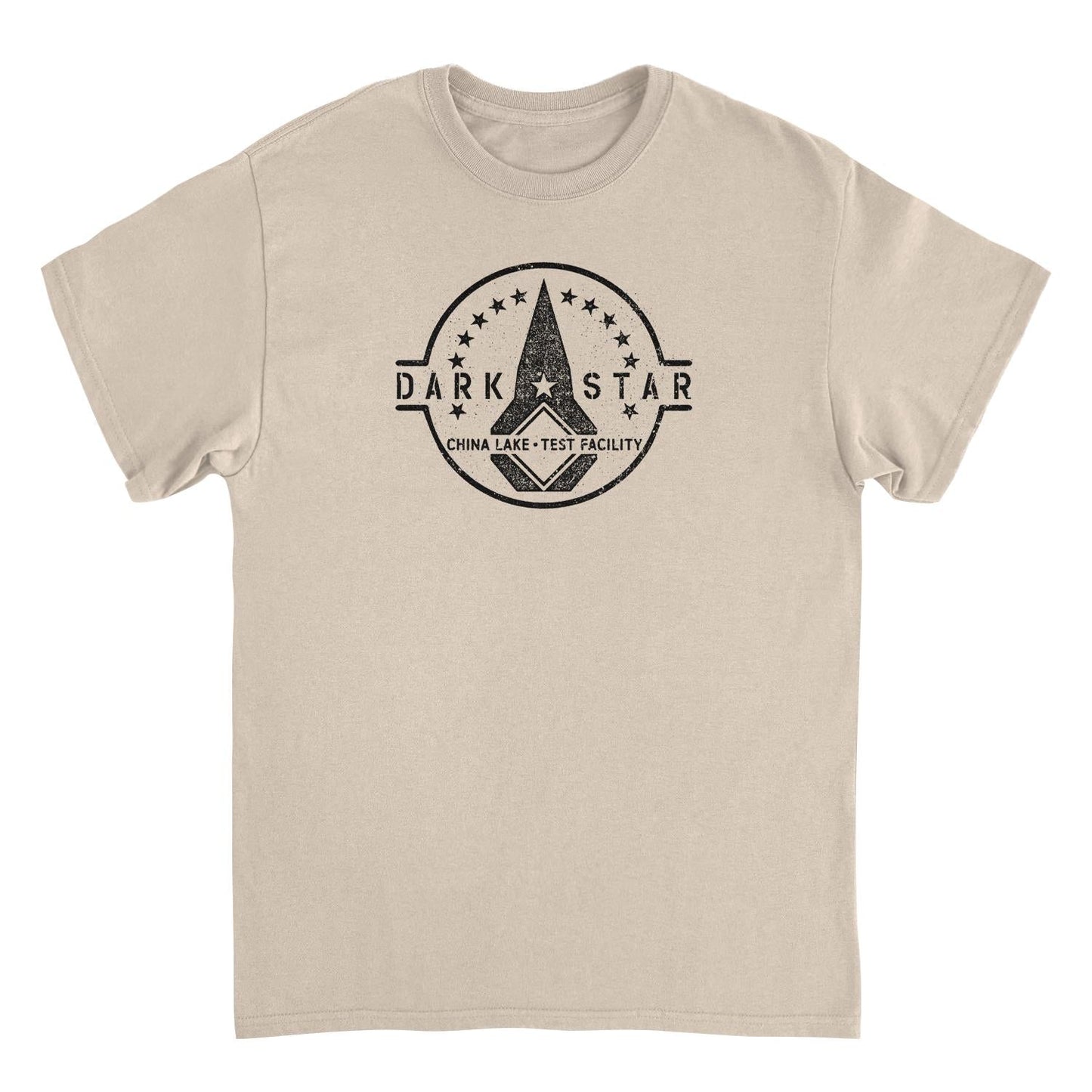 Top Gun Dark Star Test Facility Sand Mens T Shirt
