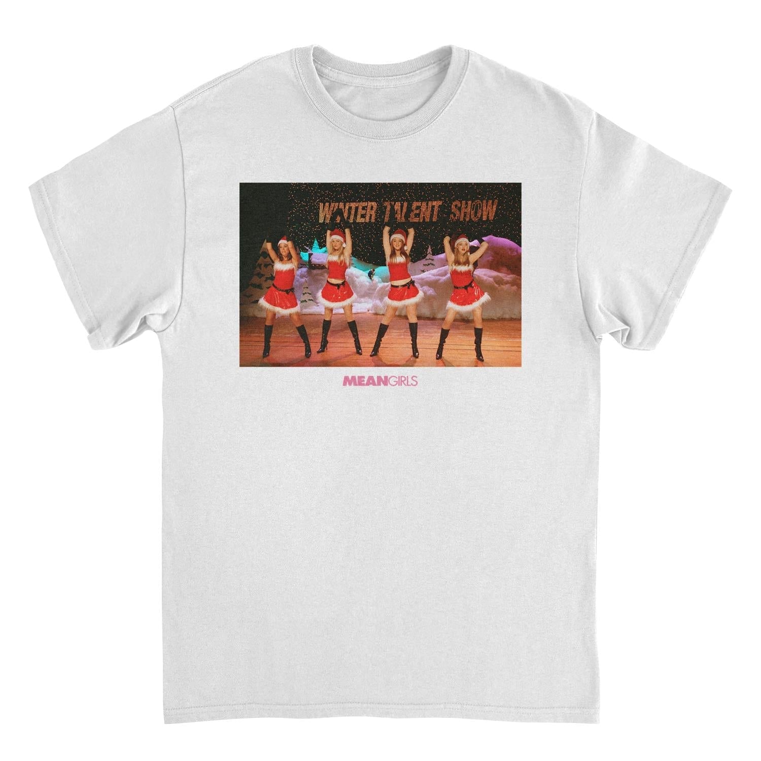 Mean Girls Christmas Scene White Mens T Shirt