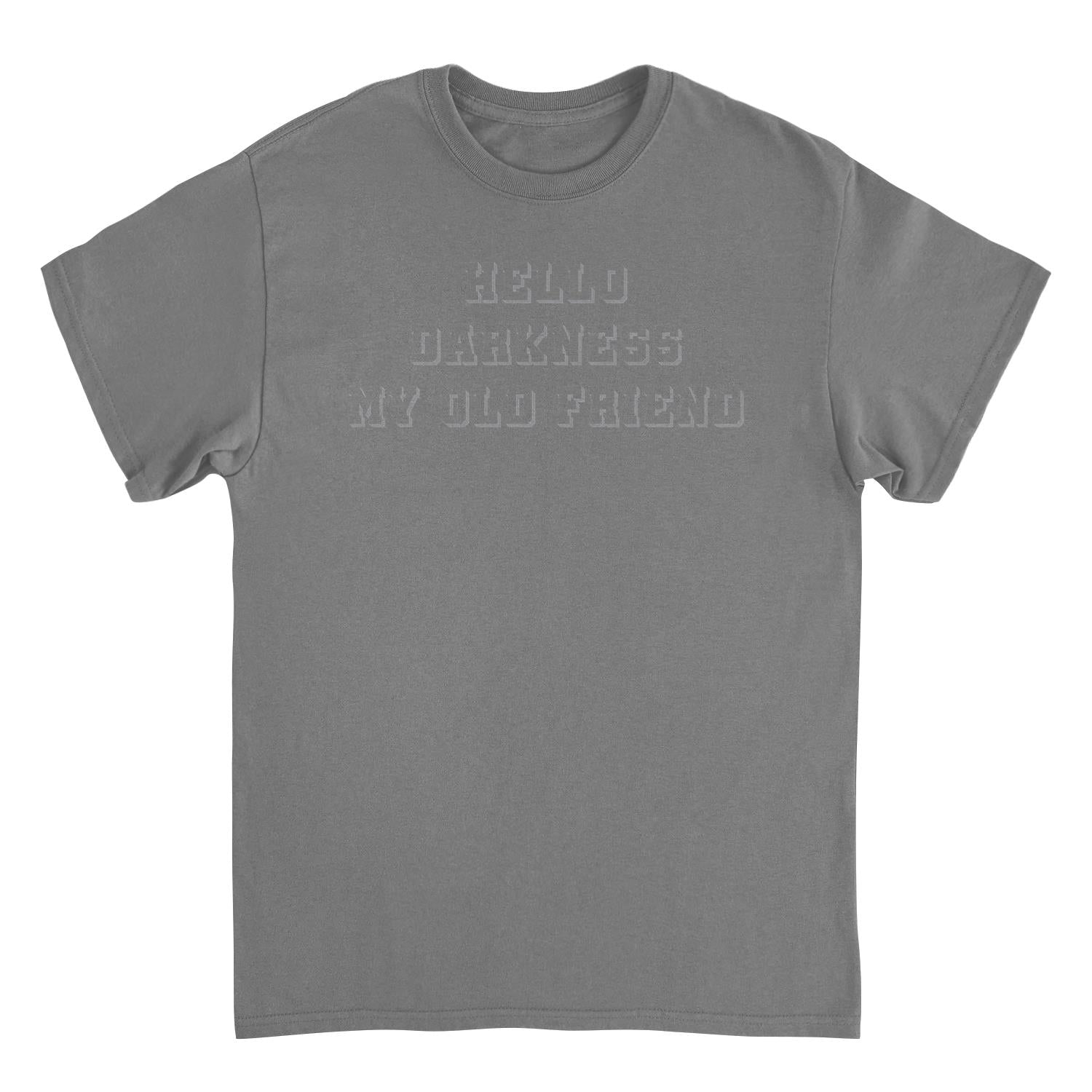 Hello Darkness Funny Mens T Shirt