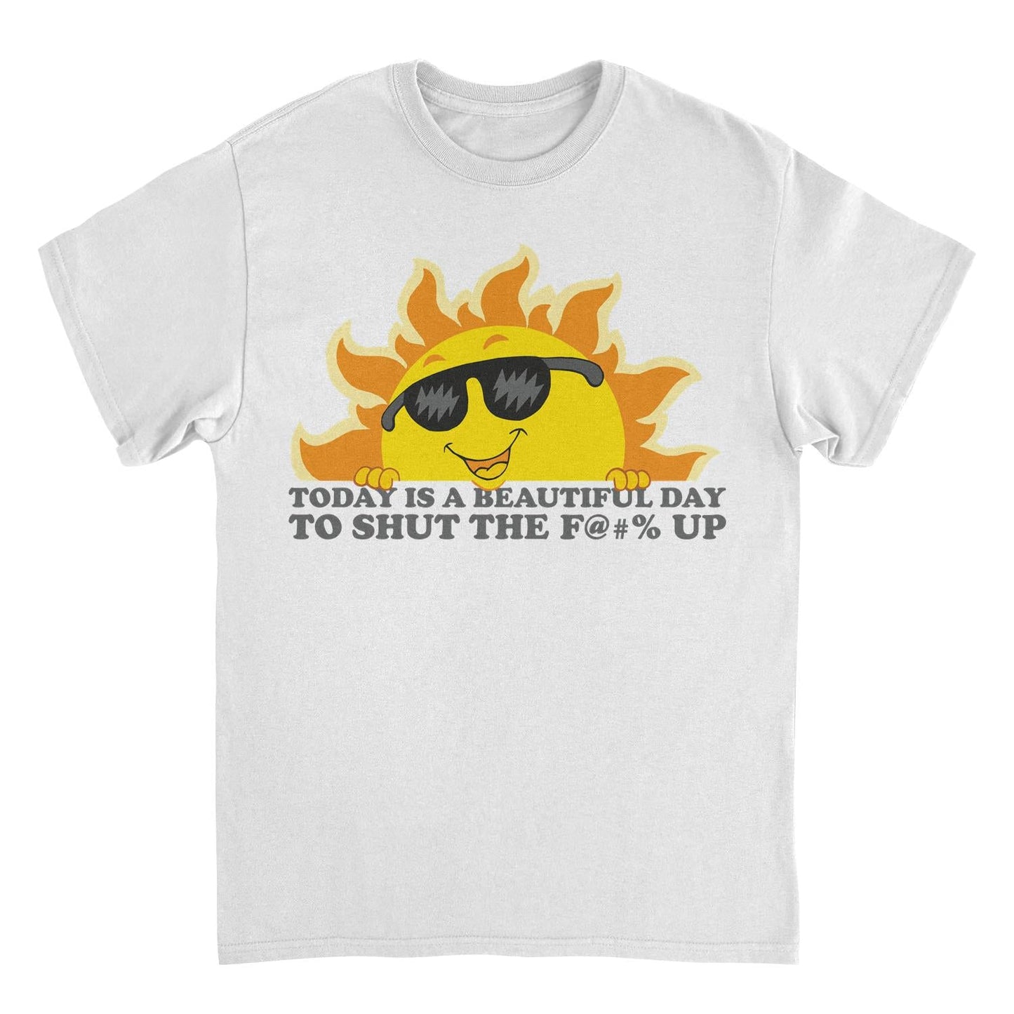 Today is a Beautiful Day to STFU Meme Funny Mens T Shirt