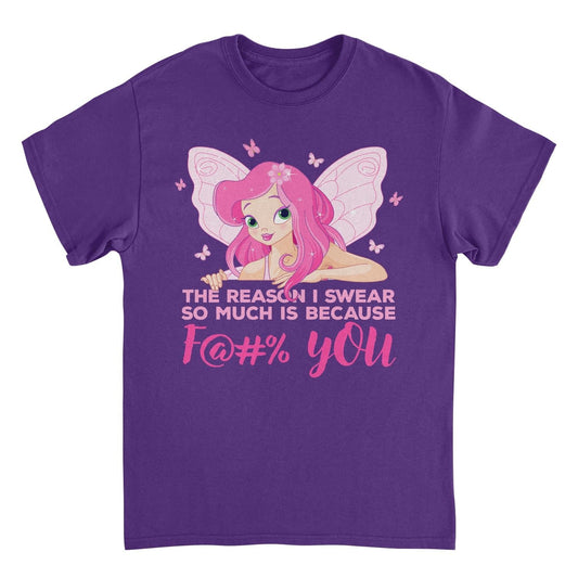 The Reason I Swear Funny Mens T Shirt
