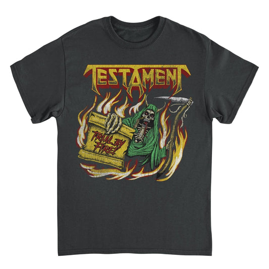 Testament Trial by Fire Mens T Shirt