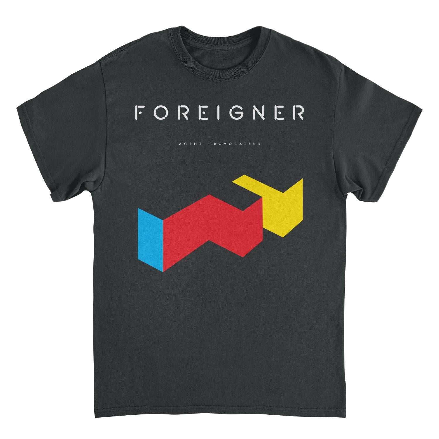 Foreigner Agent Provocateur Album Black Mens T Shirt