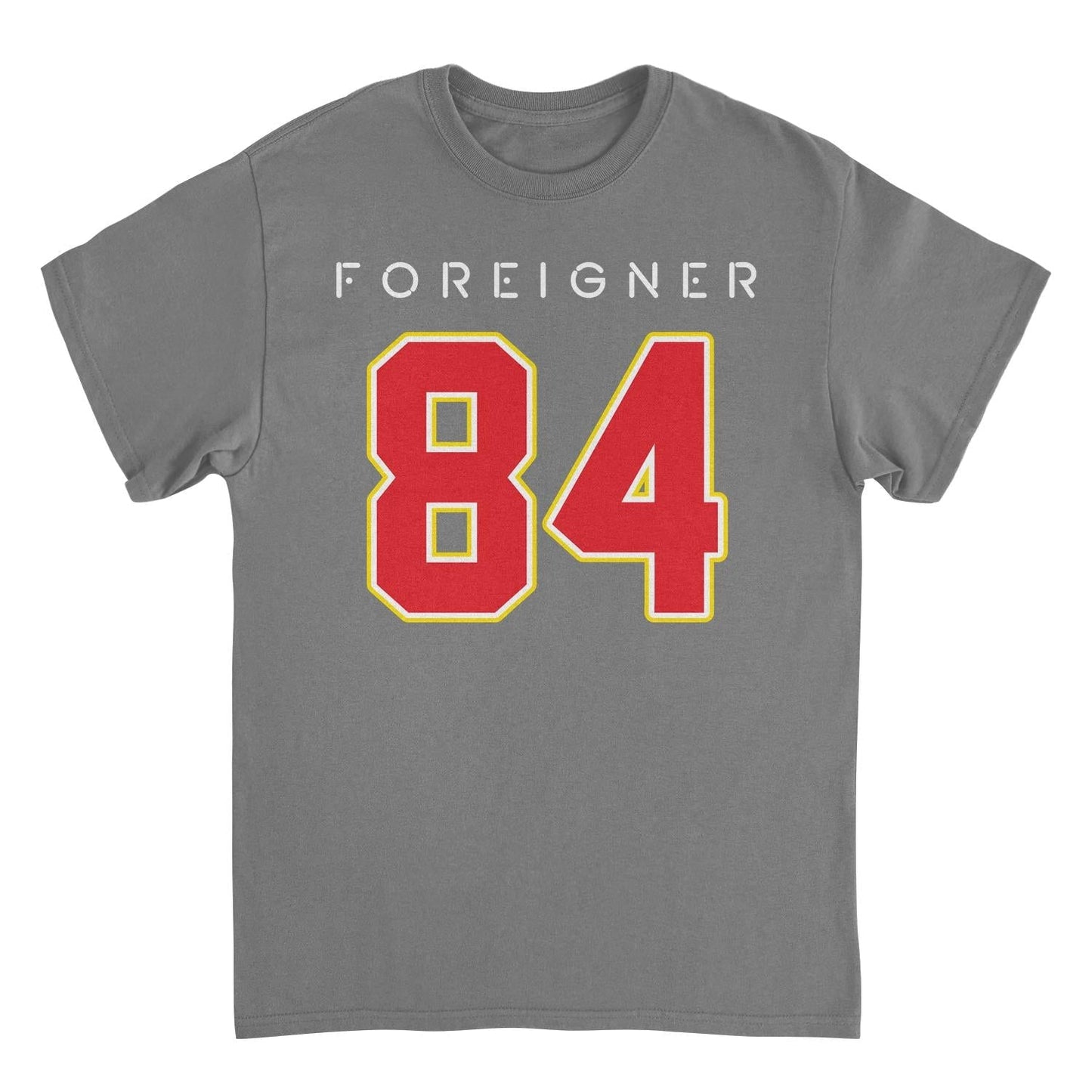 Foreigner Agent Provocateur 84 Charcoal Mens T Shirt