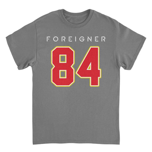 Foreigner Agent Provocateur 84 Charcoal Mens T Shirt
