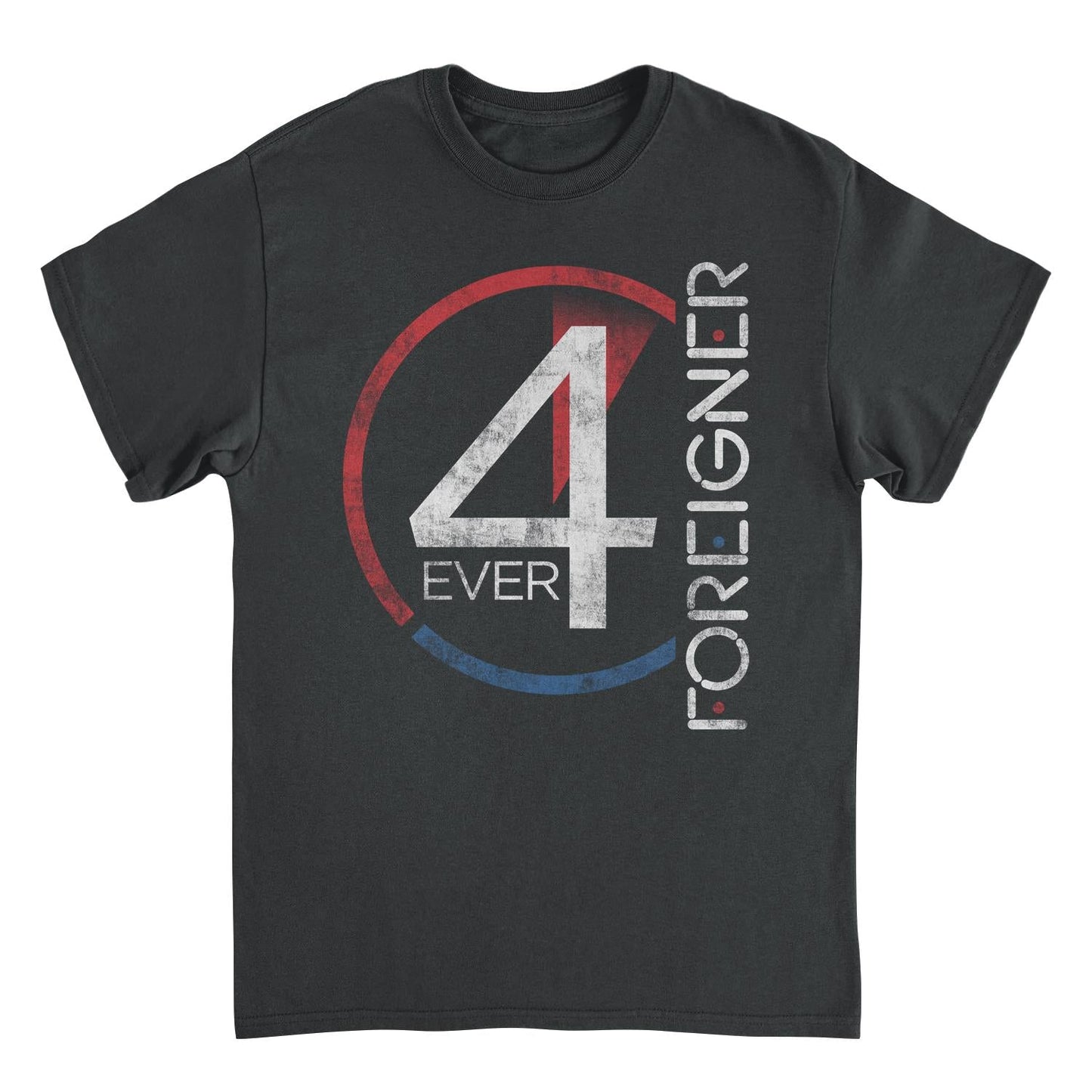 Foreigner Foreigner 4 Ever Black Mens T Shirt