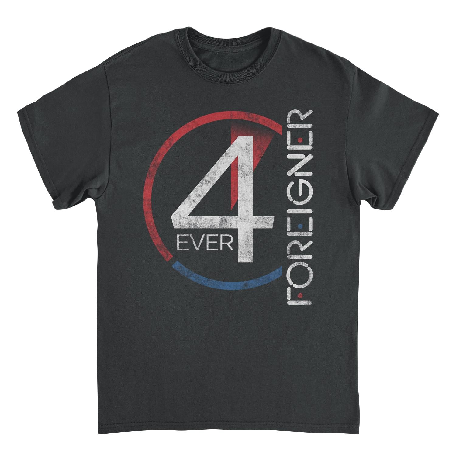 Foreigner Foreigner 4 Ever Black Mens T Shirt