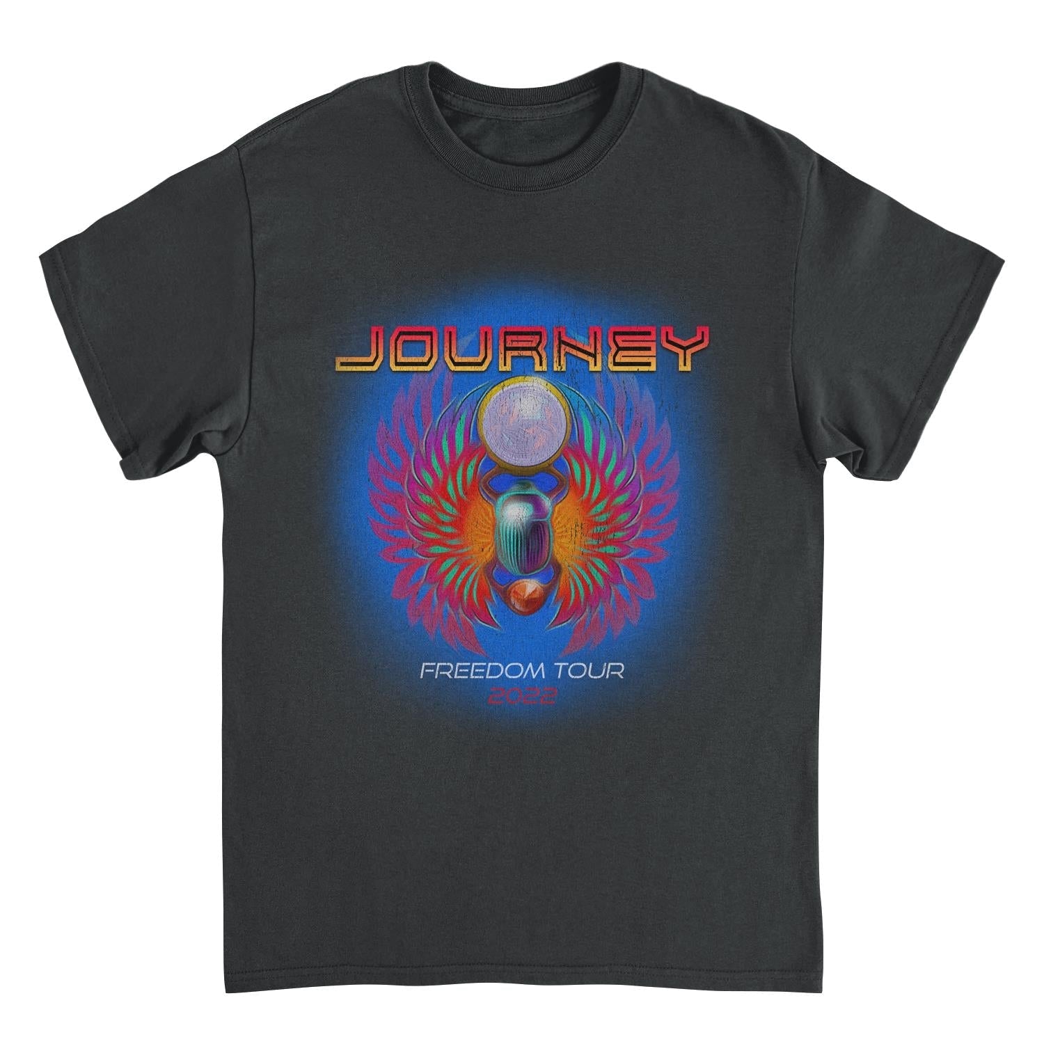 Journey Freedom Tour 2022 Black Mens T Shirt
